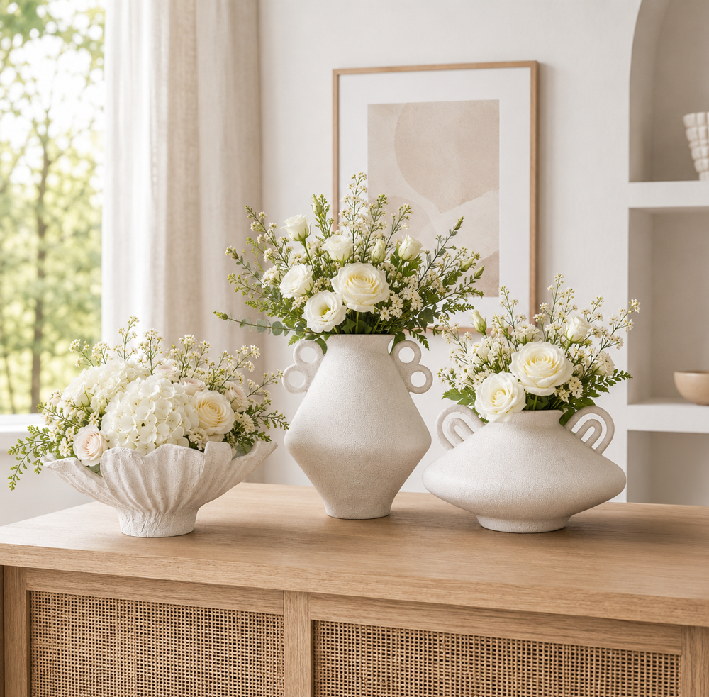 Porcelain Flower Shaped Bowl