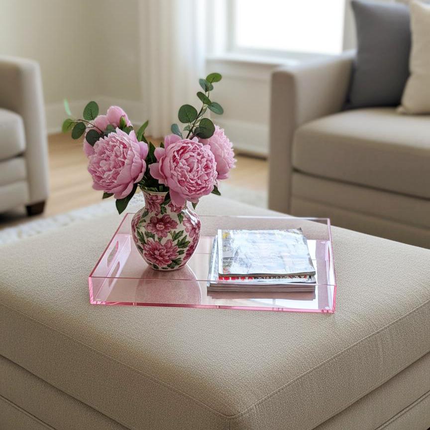 Colored Lucite Tray