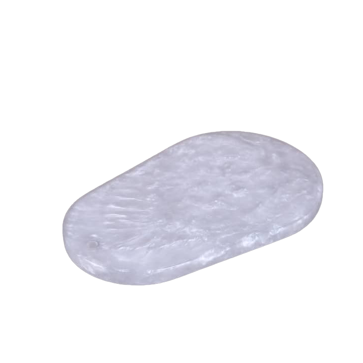 Resin White Swirl Cheese Board