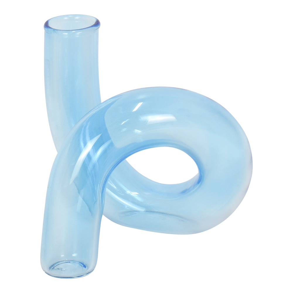 Glass Twist Vase
