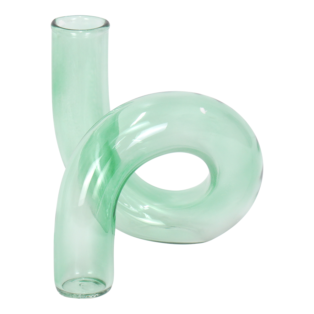 Glass Twist Vase