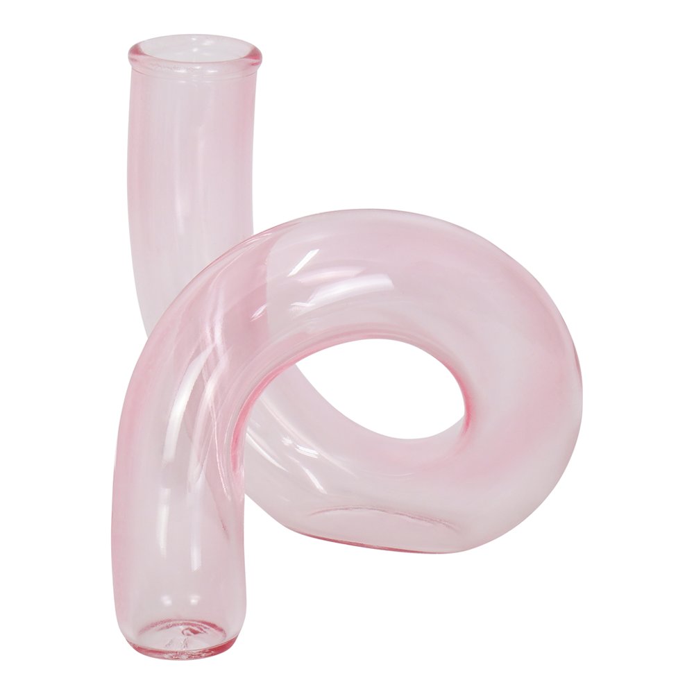 Glass Twist Vase