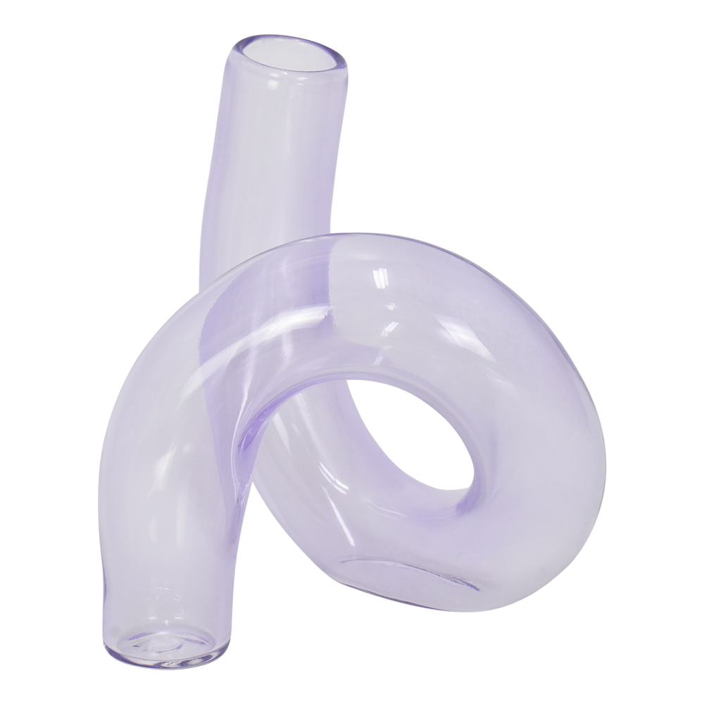 Glass Twist Vase