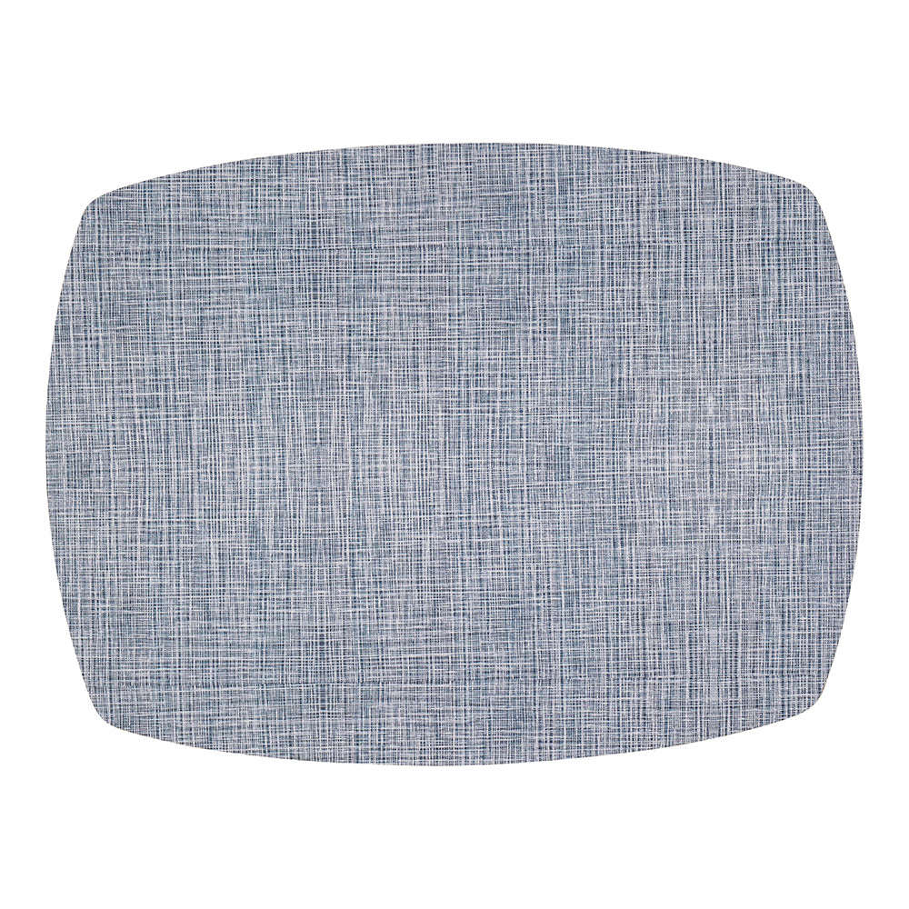 Linen Style Placemat with Rounded Corners