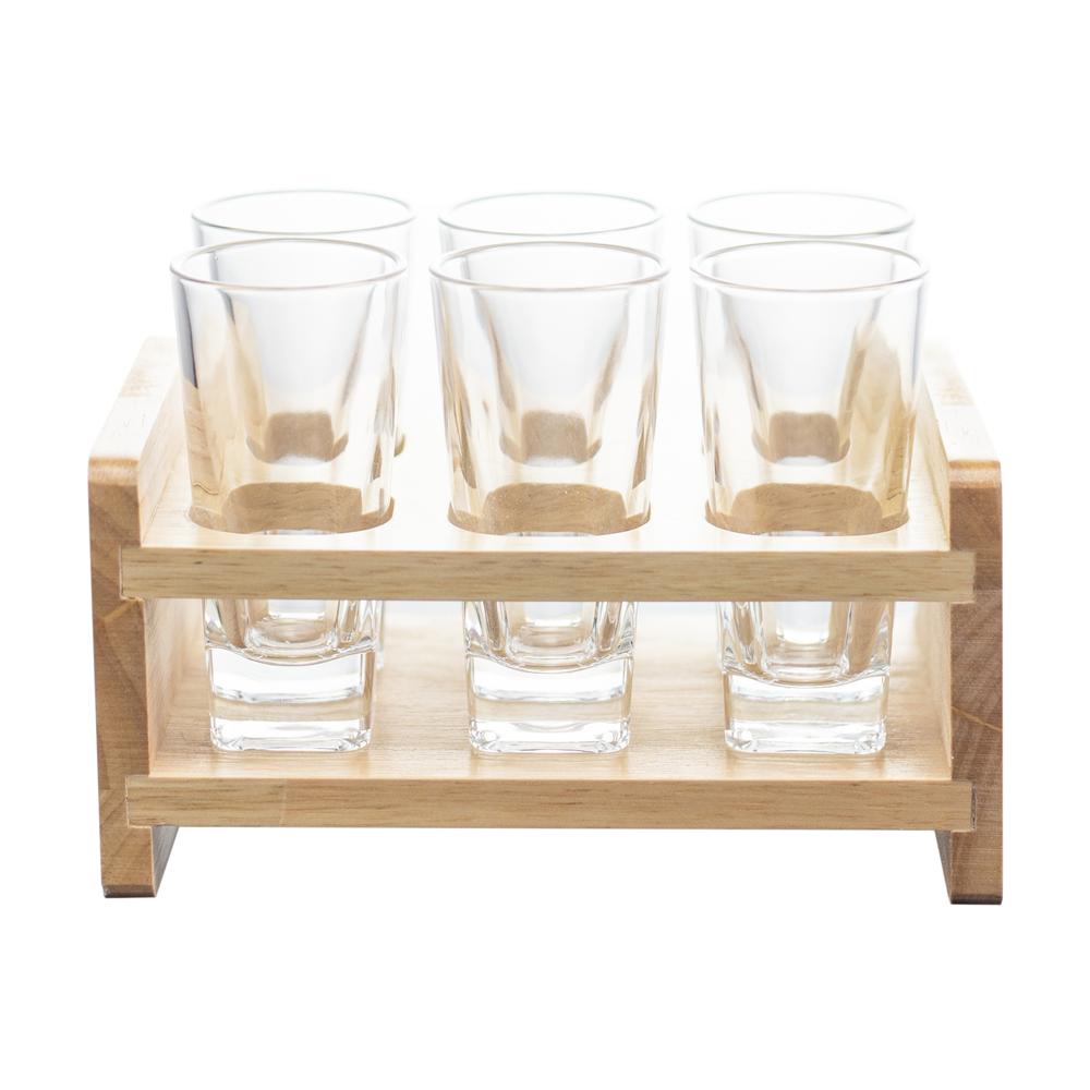 Premium Wooden Flight Set 6pc