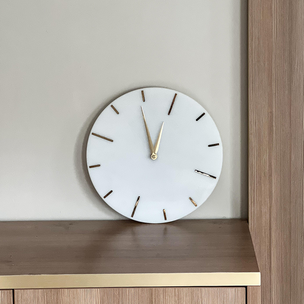 Marble Wall Clock