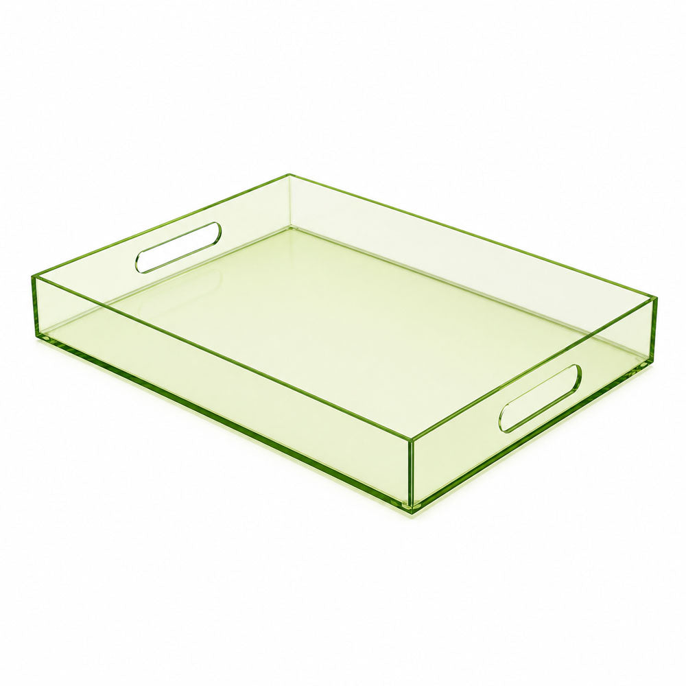 Colored Lucite Tray