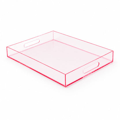 Colored Lucite Tray