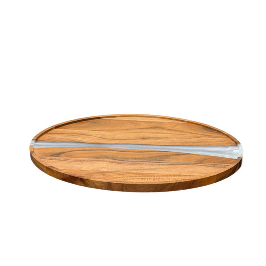 Resin & Wood Challah Board
