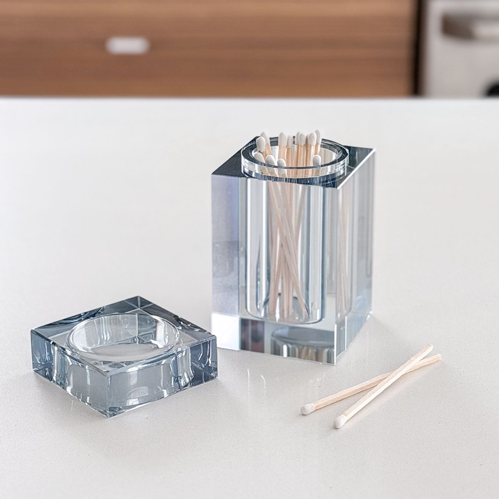 Crystal Matches Holder / Fragrant Diffuser
