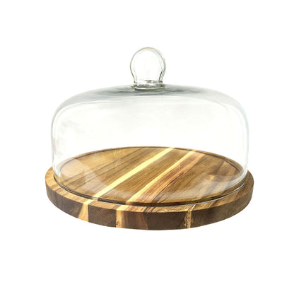 Rustic Wood Cake Dome