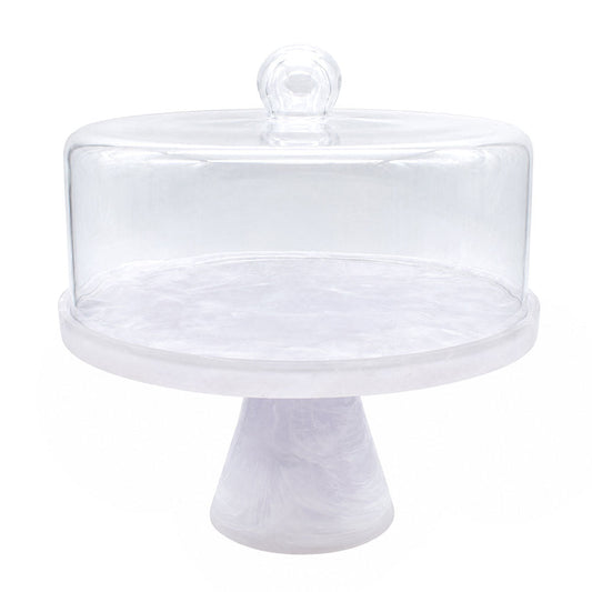 Resin Snow Drift Cake Dome