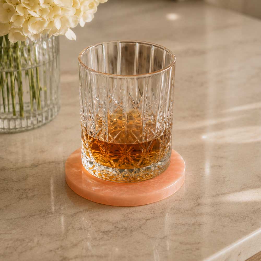 Resin Rose Haven Coasters 4pk