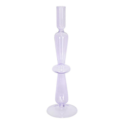 Elegant Glass Candle Holder