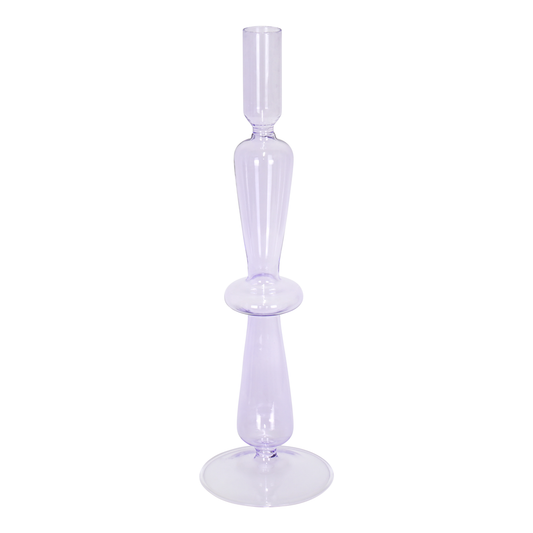 Elegant Glass Candle Holder