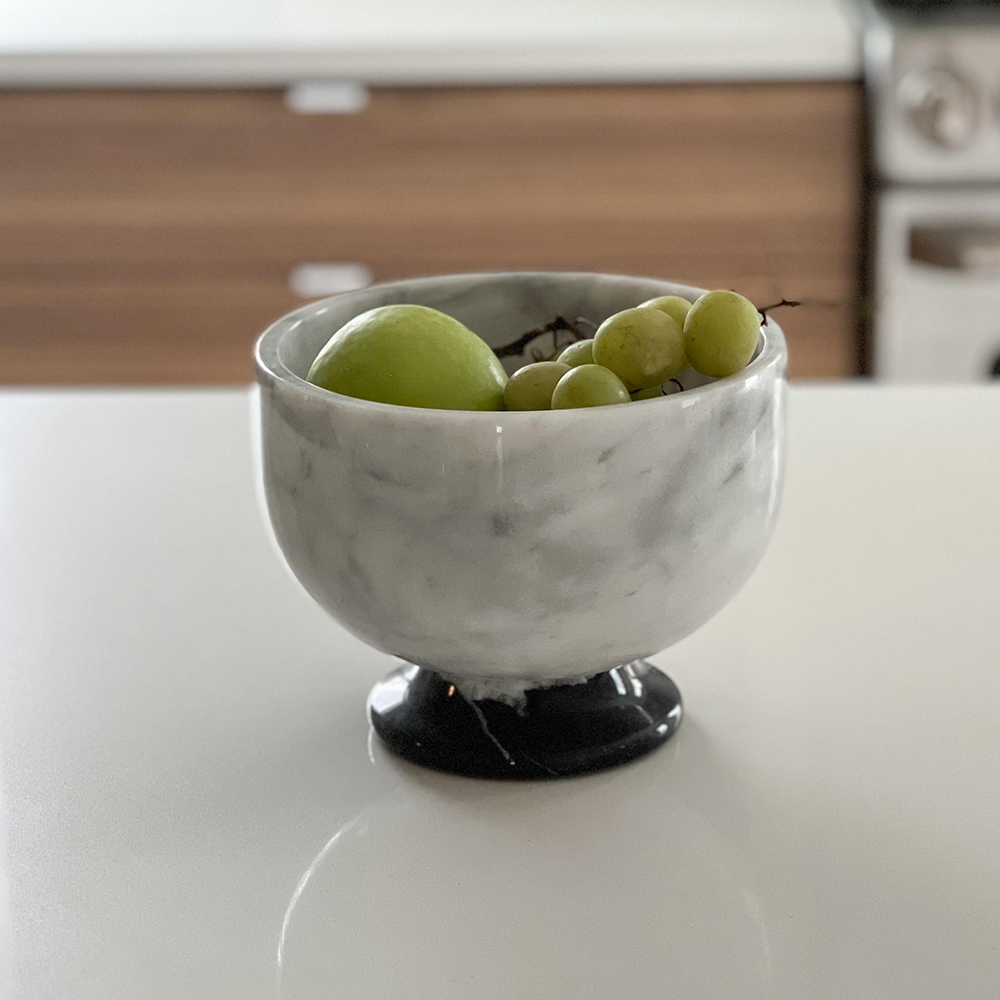 Marble Fruit Bowl