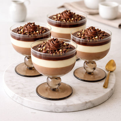 Dessert Glasses on Pedestal 4pk