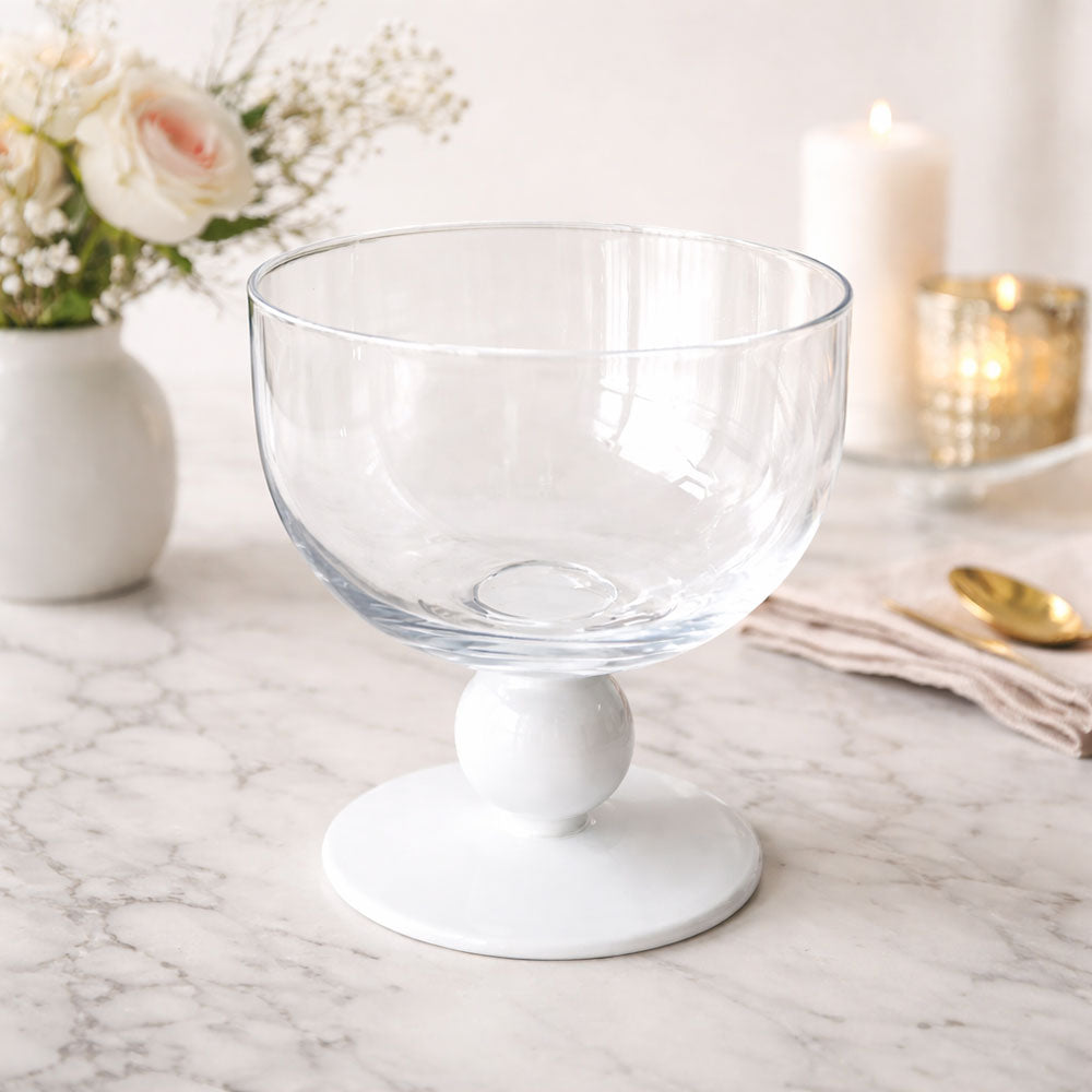 Dessert Glasses on Pedestal 4pk
