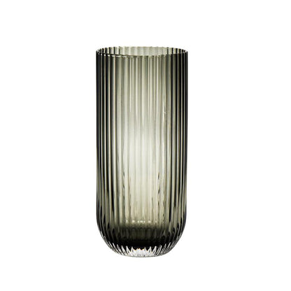 Luxe Ribbed Highball Glasses 6pk