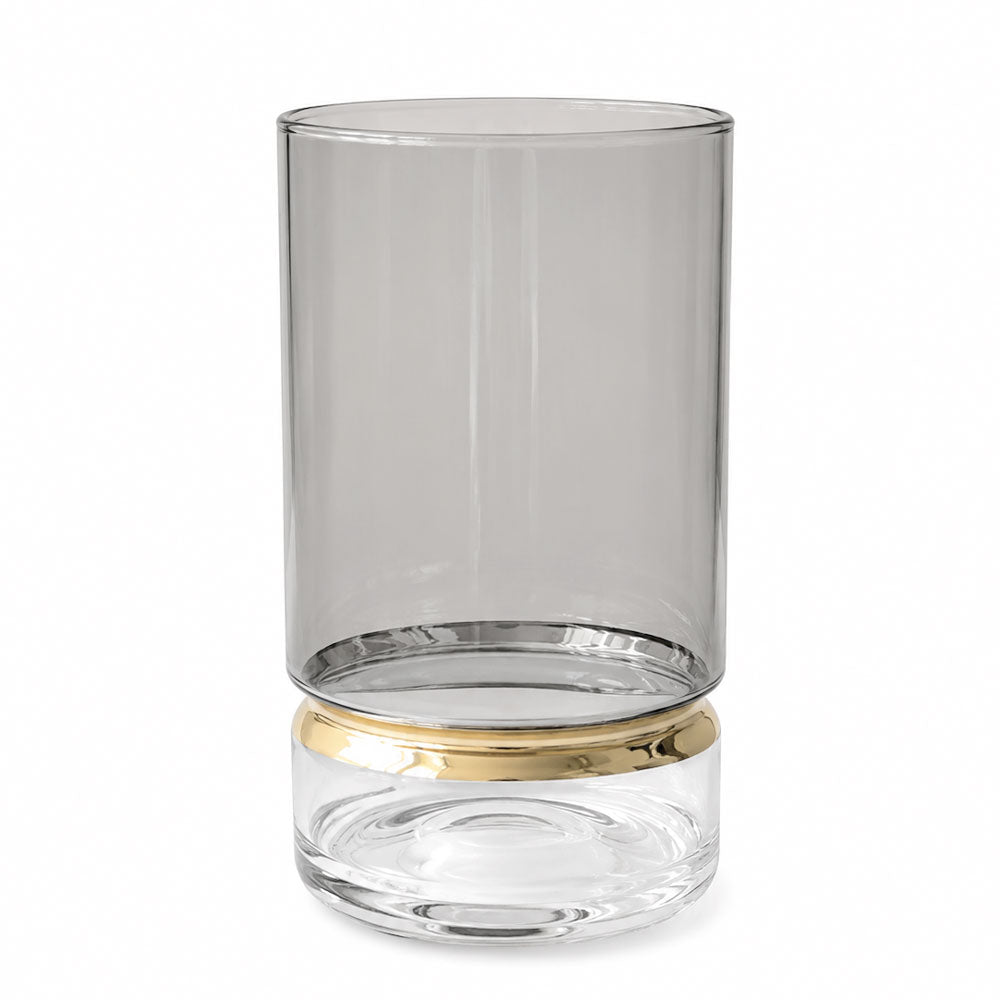 Colored Highball Glasses with Band 6pk