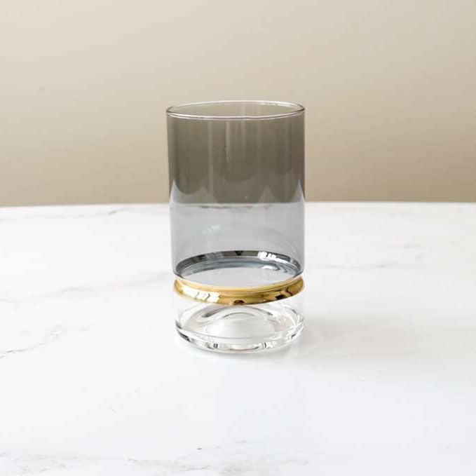 Colored Highball Glasses with Band 6pk