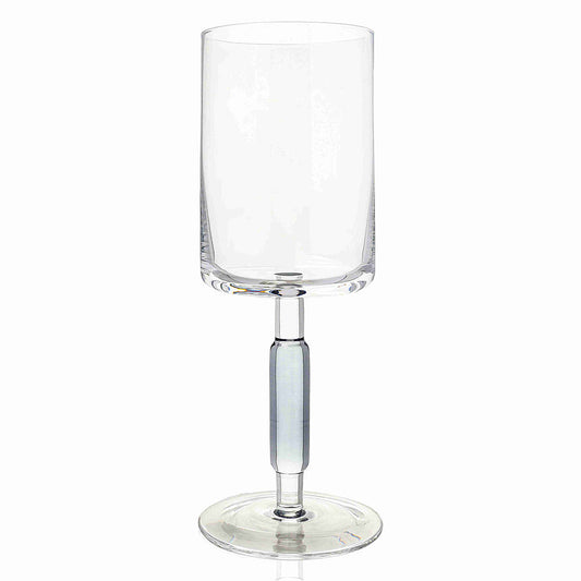 Colored Stem Wine Glasses 6pk