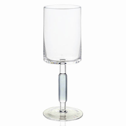 Colored Stem Wine Glasses 6pk