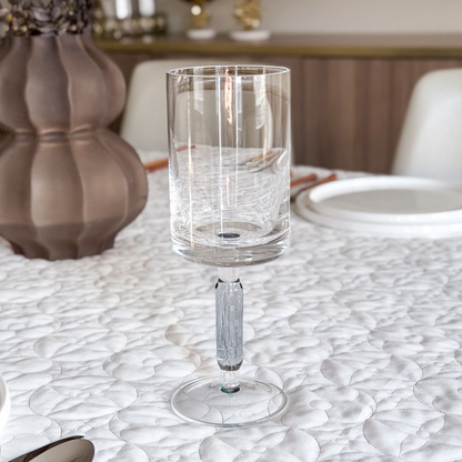 Colored Stem Wine Glasses 6pk