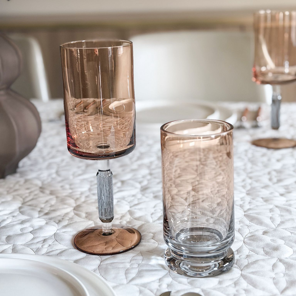 Amber & Smoke Highball Glasses 6pk