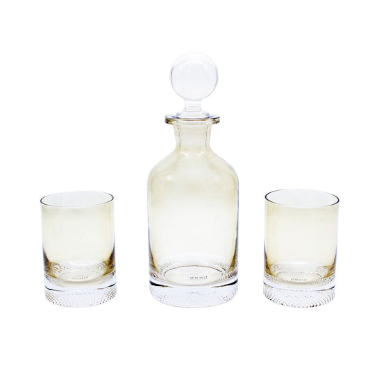 Stained Glass Decanter Set