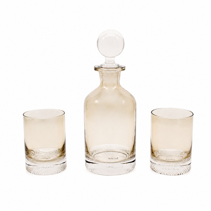 Stained Glass Decanter Set