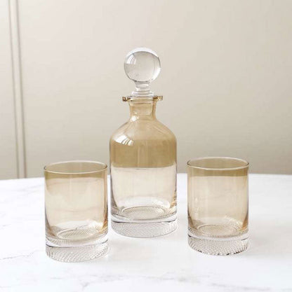 Stained Glass Decanter Set