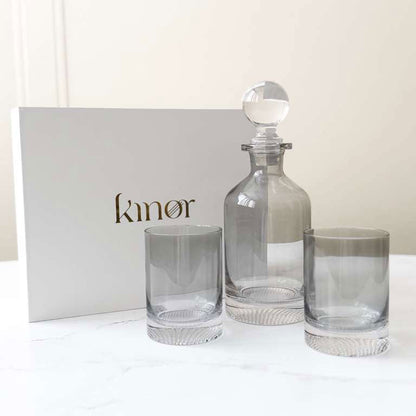 Stained Glass Decanter Set