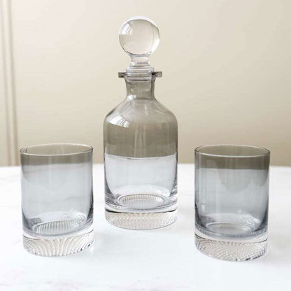 Stained Glass Decanter Set