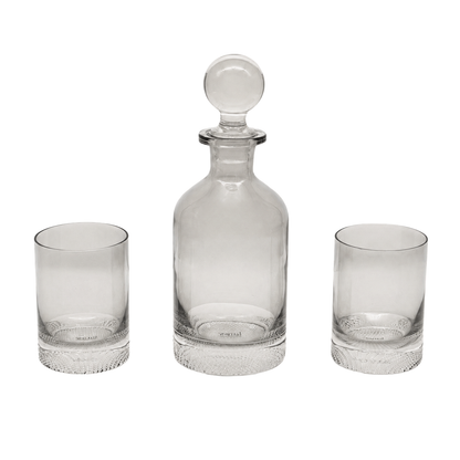 Stained Glass Decanter Set
