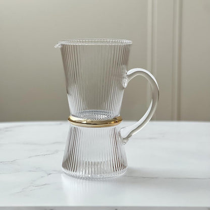 Glass Pitcher with Band