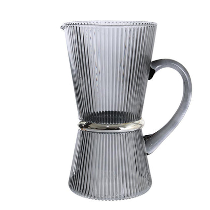 Glass Pitcher with Band