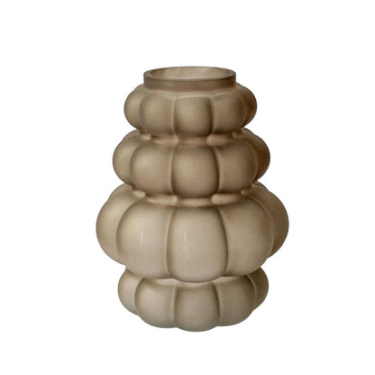 Frosted Bubble Shaped Vase