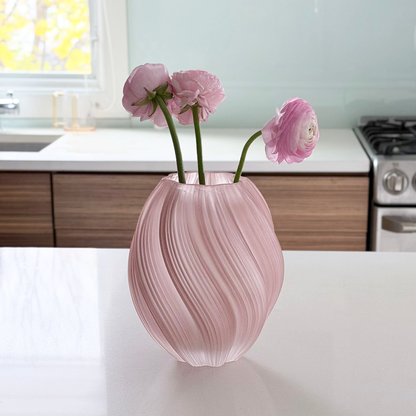 Twisted Swirl Vase