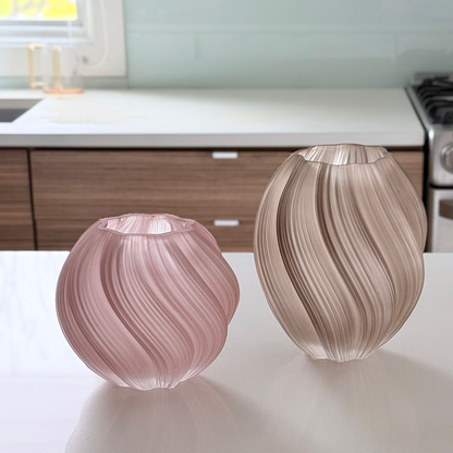 Twisted Swirl Vase