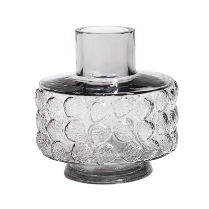 Short Neck Vase With Strawberry Pattern