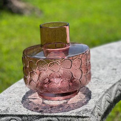 Short Neck Vase With Strawberry Texture