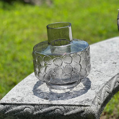 Short Neck Vase With Strawberry Texture