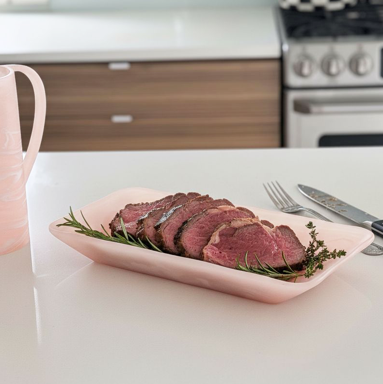 Resin Rose Haven Tray