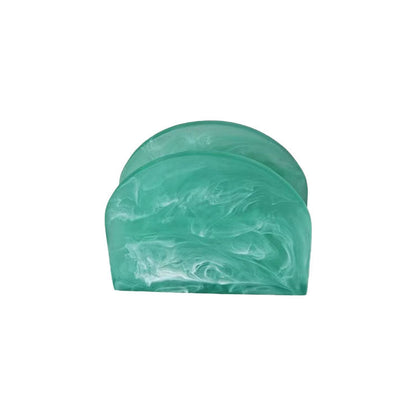 Resin Sage Green Napkin Holder
