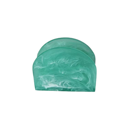 Resin Sage Green Napkin Holder