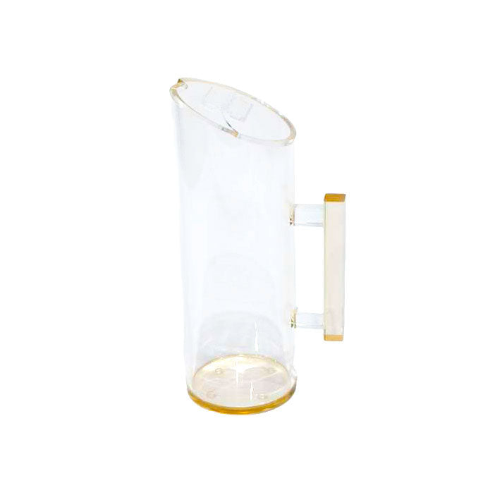 Amber Lucite Pitcher