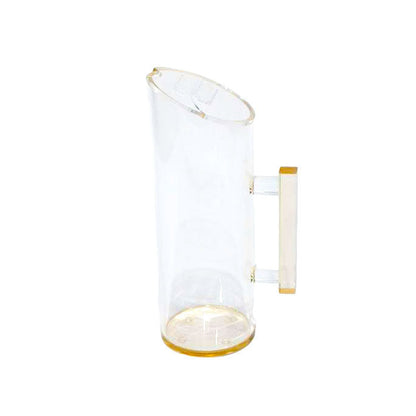 Amber Lucite Pitcher