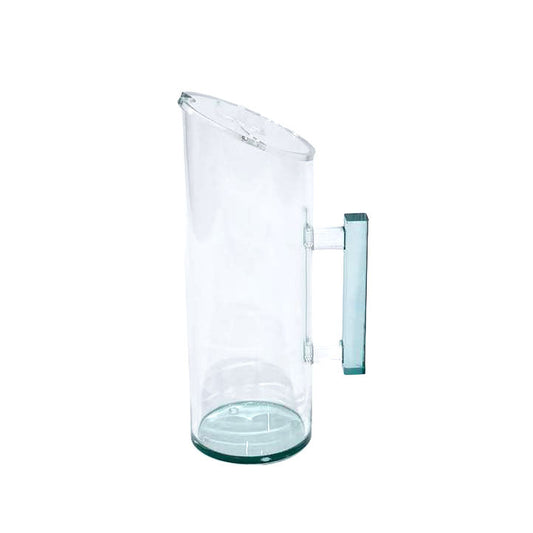 Teal Lucite Pitcher