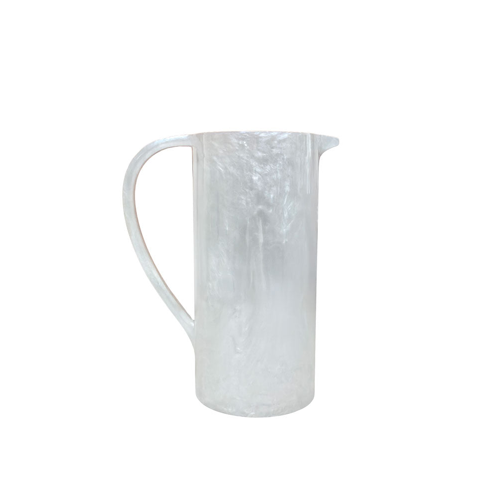 Resin White Pearl Pitcher